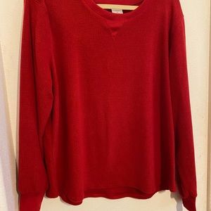 Red super soft Croft & Barrow stretch